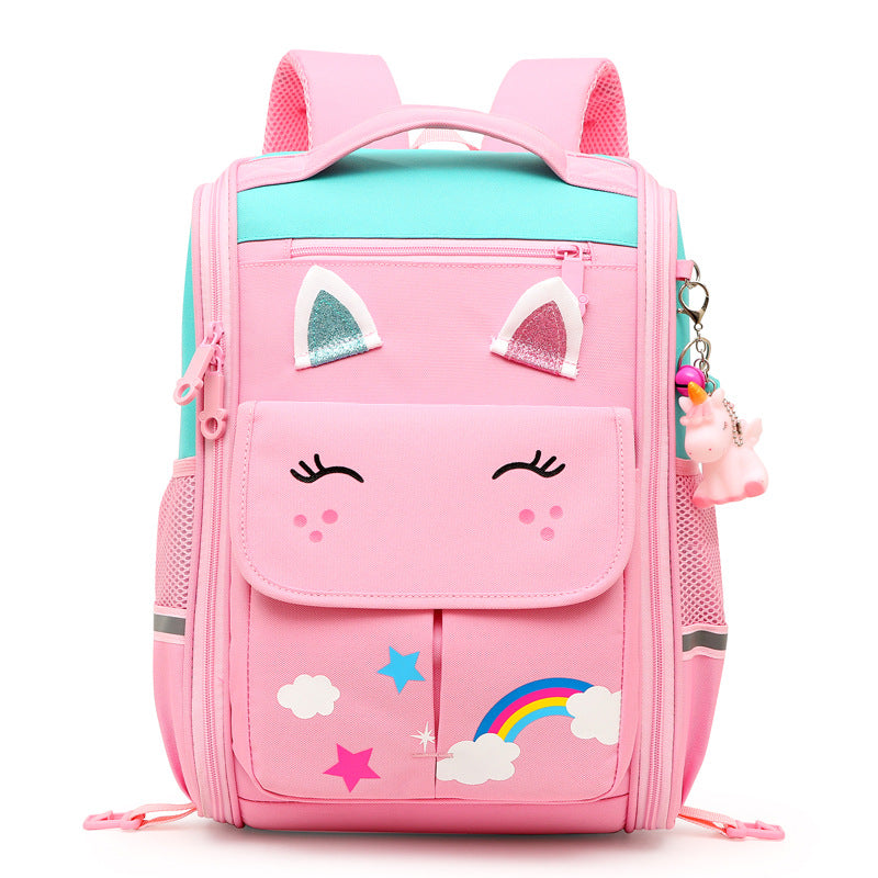 Rollable school backpack with cute animal design Bowlift