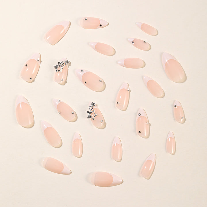 High-Gloss Stiletto Nail Art Bowlift