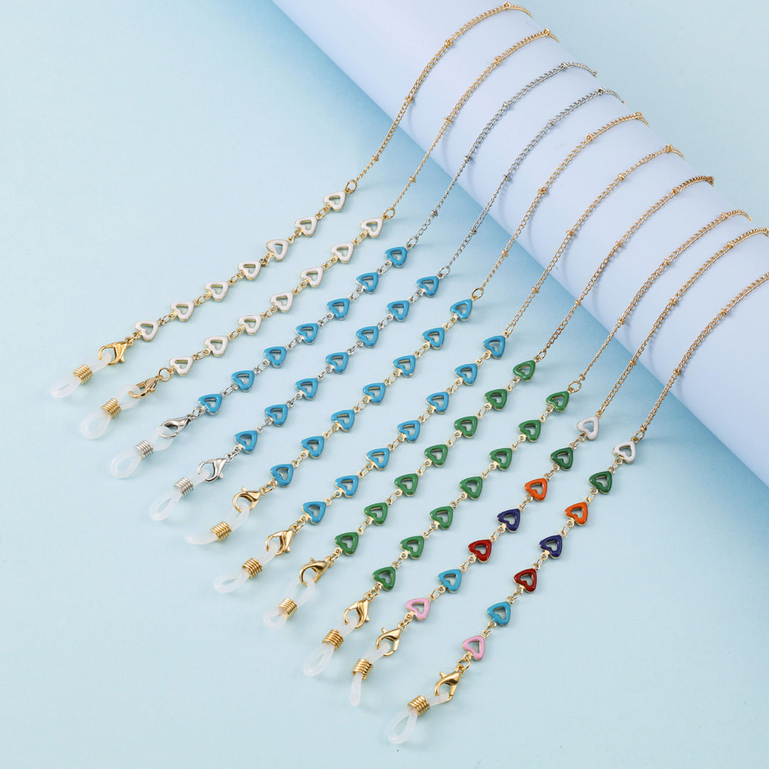 Heart-Shaped Eyewear Chain Bowlift
