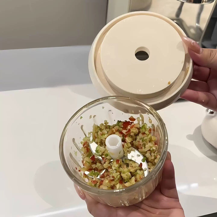 BowLift | Mini Powerful High Power Cordless Garlic Grinder