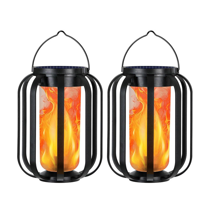 Unisex Solar Lantern with Flickering Fire Effect Bowlift