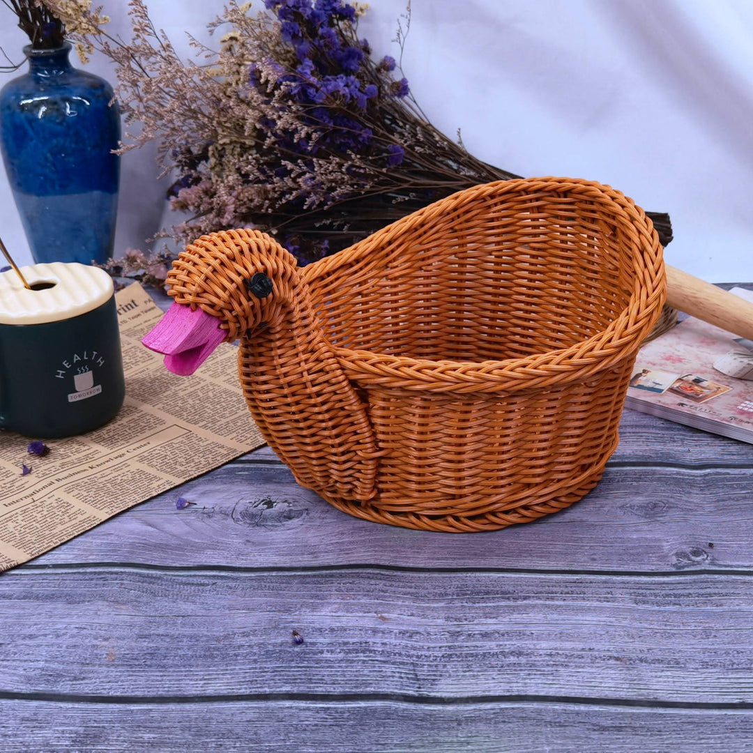 Ladies cute decorative basket Bowlift