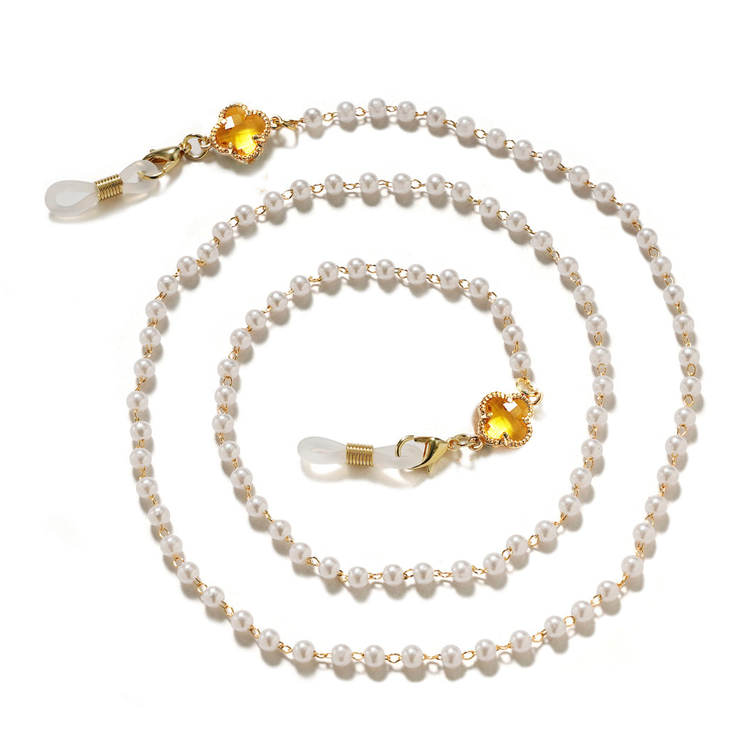 Decorative Beaded Eyewear Chain Bowlift