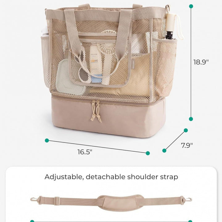 Cooler and transport bag with insulated interior Bowlift