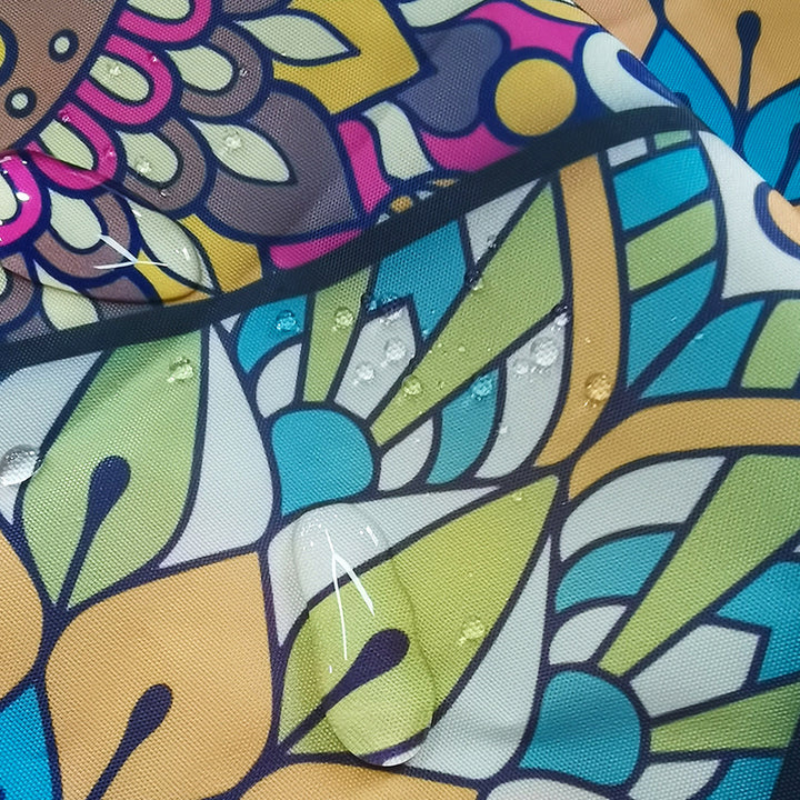 Beach blanket with maritime turtle motif Bowlift