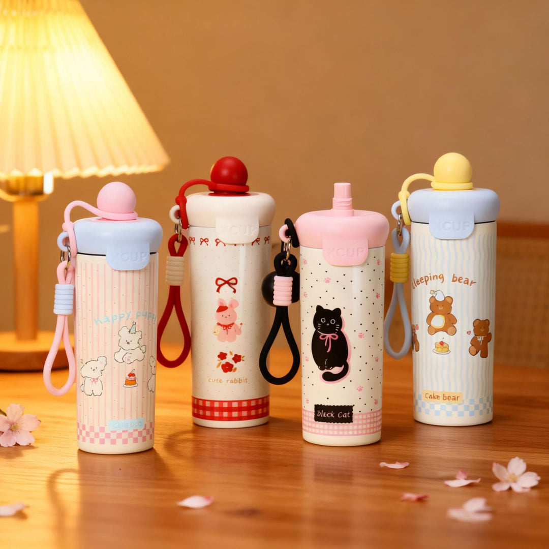 Women sweet insulated bag with cute bear motif Bowlift
