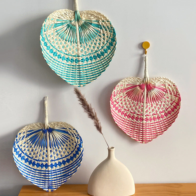 Ladies handcrafted fan made from sustainable materials Bowlift