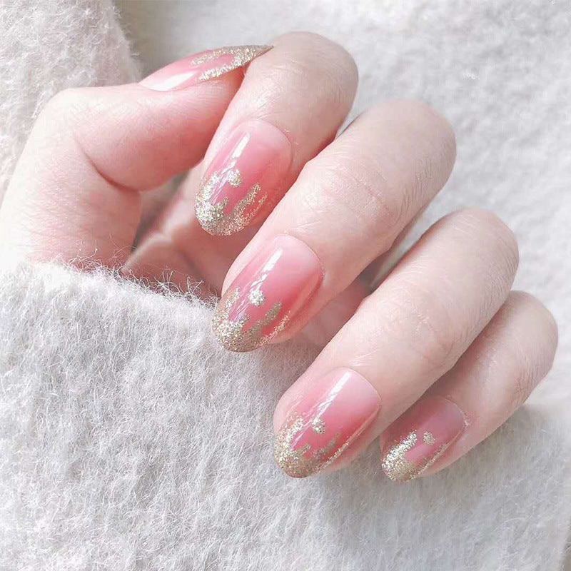 Elegant Glossy Press-On Nail Tips Bowlift