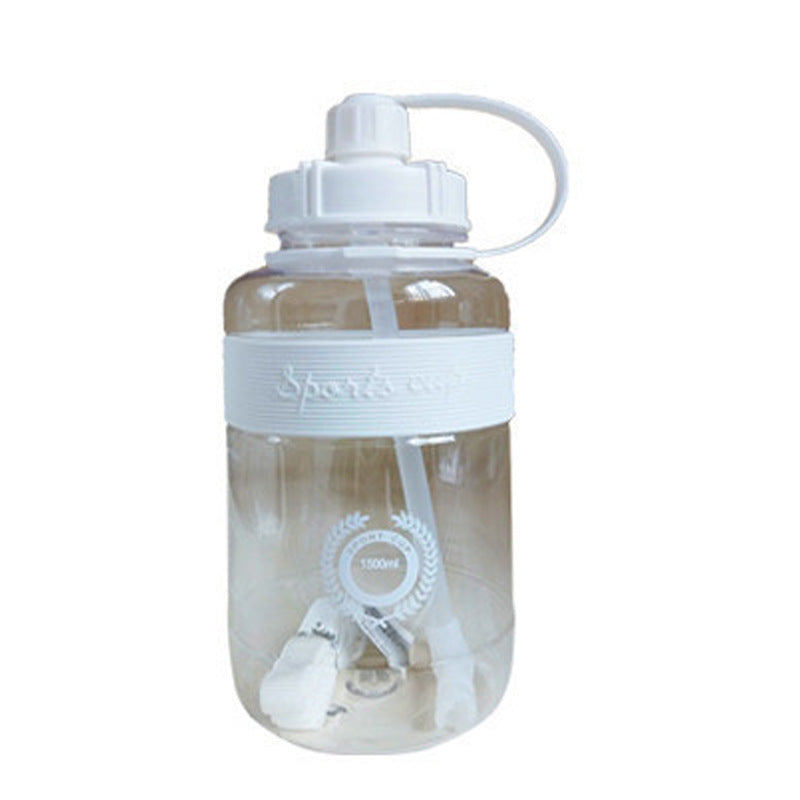 Unisex High-Volume Sports Water Bottle with Practical Lid Opening Bowlift