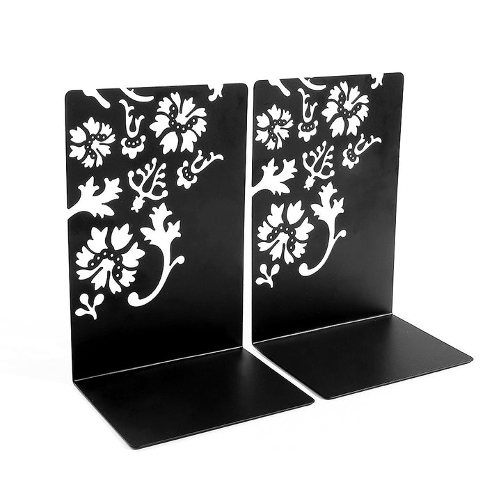 Artistic Rose Design Bookends