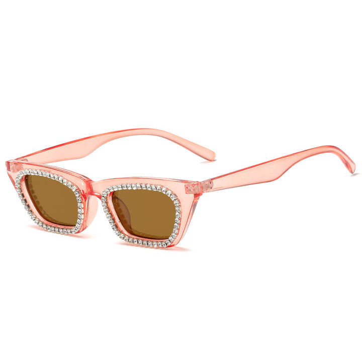 Women's sunglasses with glamorous rhinestone frame Bowlift