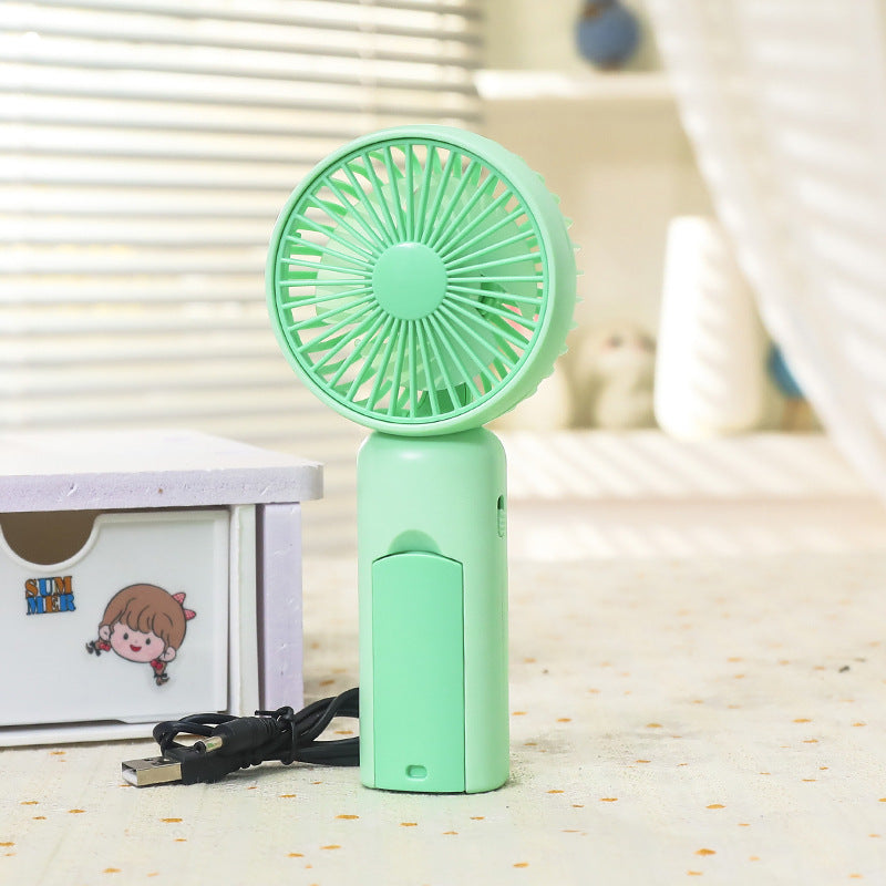 Ladies Portable USB Hand Fan with Cute Design Bowlift