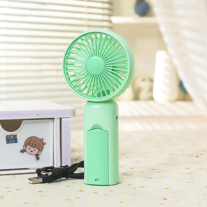 Ladies Portable USB Hand Fan with Cute Design Bowlift