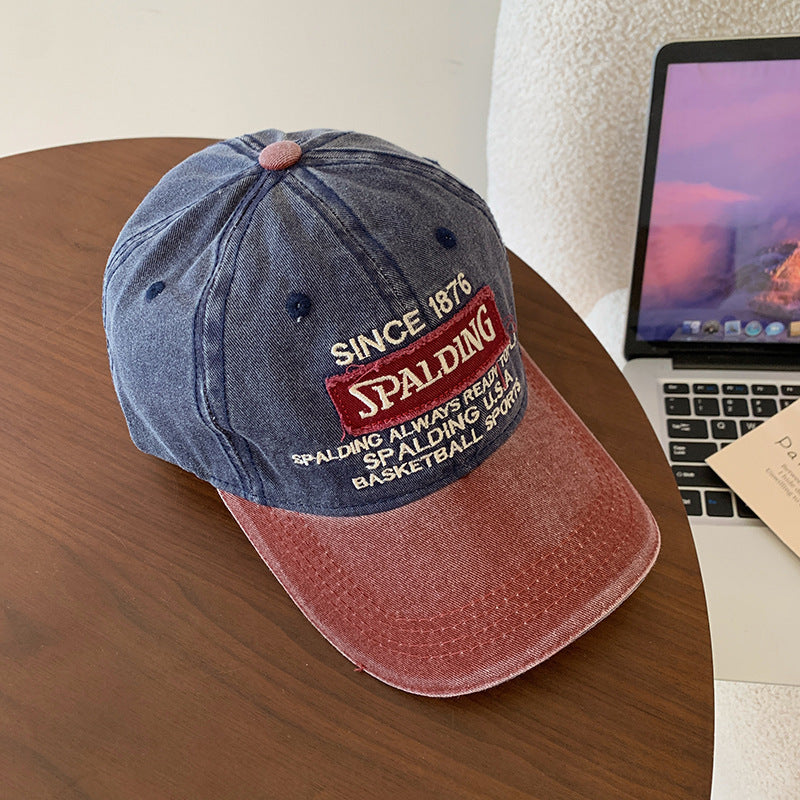 Men's Casual Denim Baseball Cap Bowlift