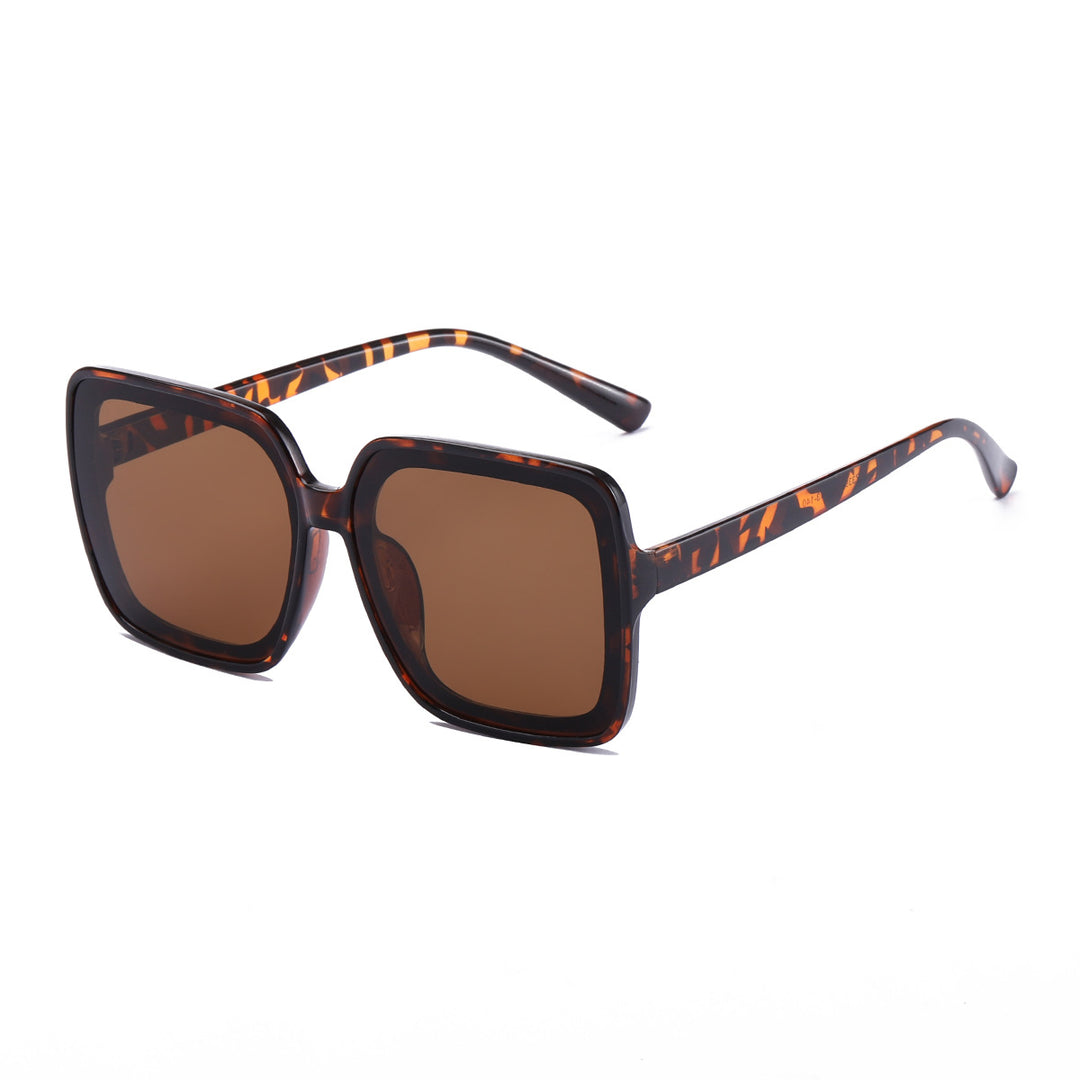 Ladies square sunglasses with stylish frame and UV protection Bowlift