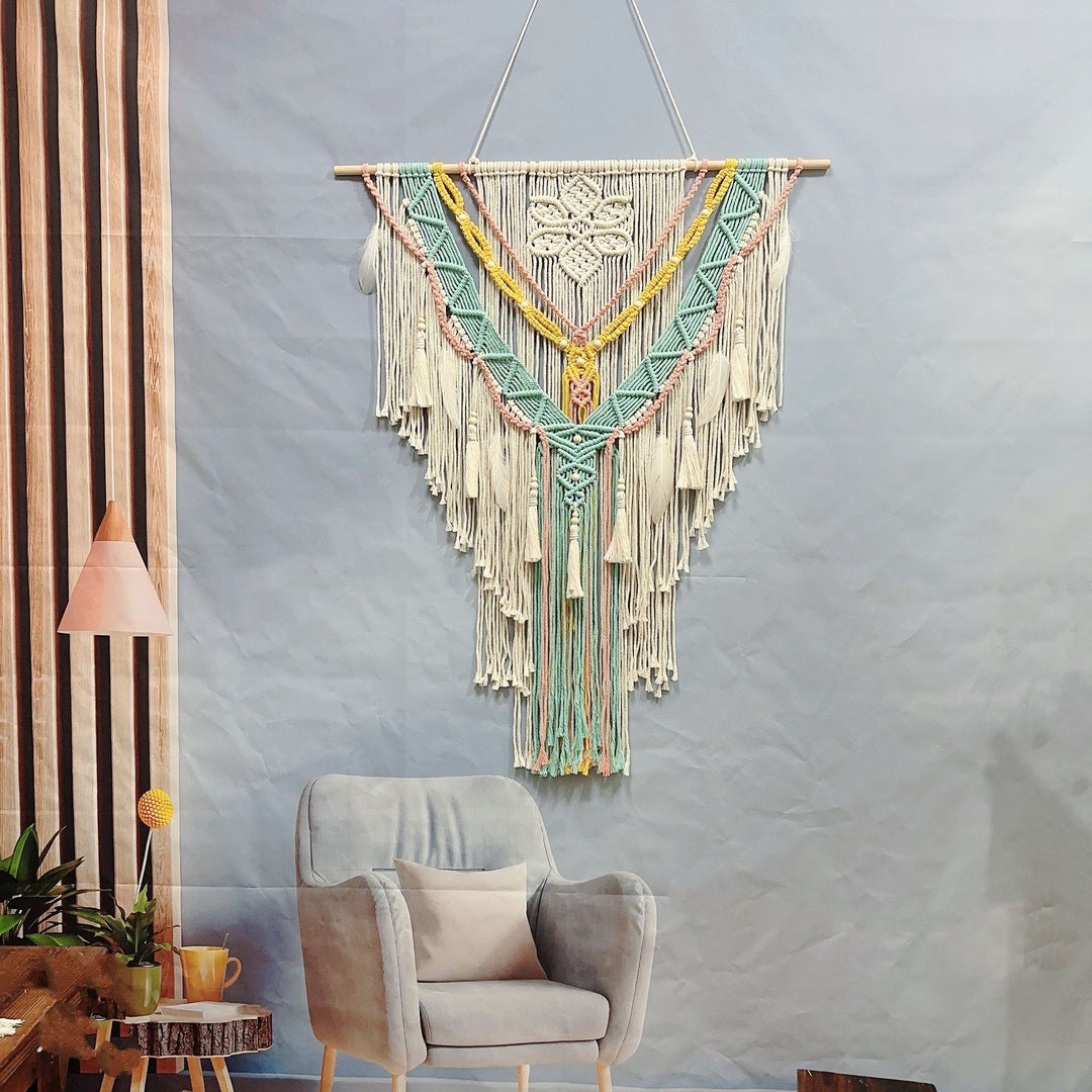 Home Decorative Macrame Wall Hanging Bowlift