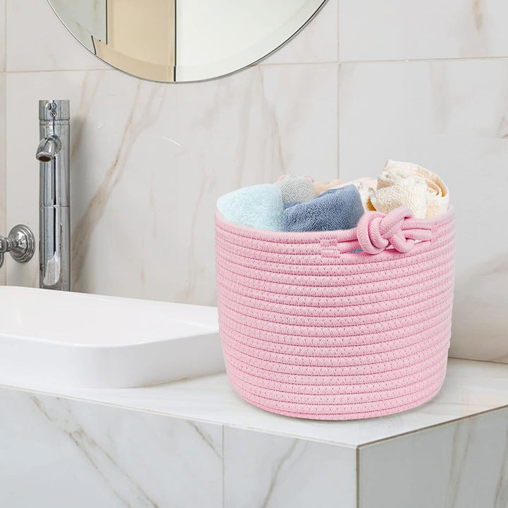 Women’s storage basket with decorative knot design Bowlift