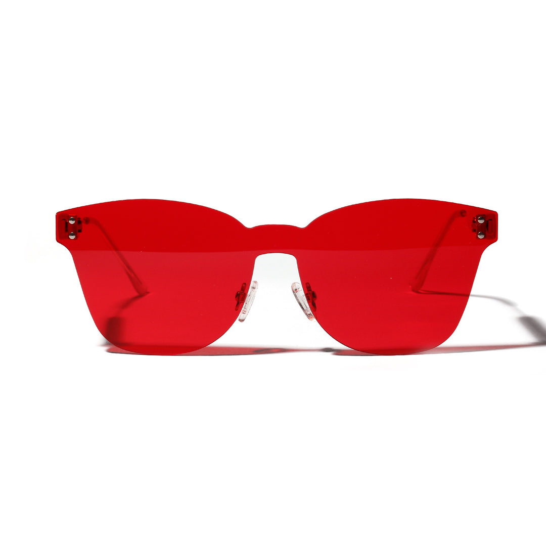 Women's Fashion Sunglasses with Unique Transparent Frame Bowlift