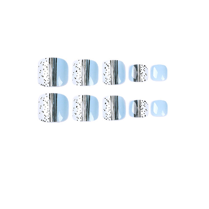 Artful nail art with modern graphics Bowlift