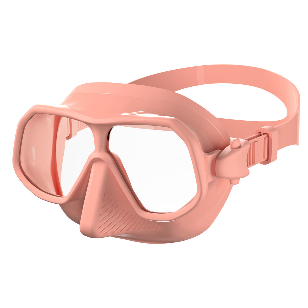 High-performance dive mask with visibility protection and anti-fog technology Bowlift