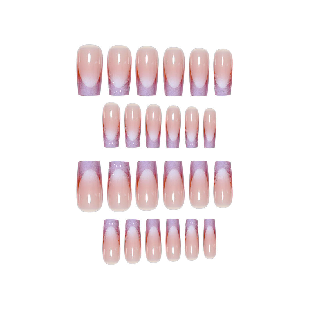 Elegant Sculpted Press-On Nail Extensions Bowlift