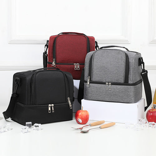 Versatile Insulated Food Carrying Lunch Bag Bowlift