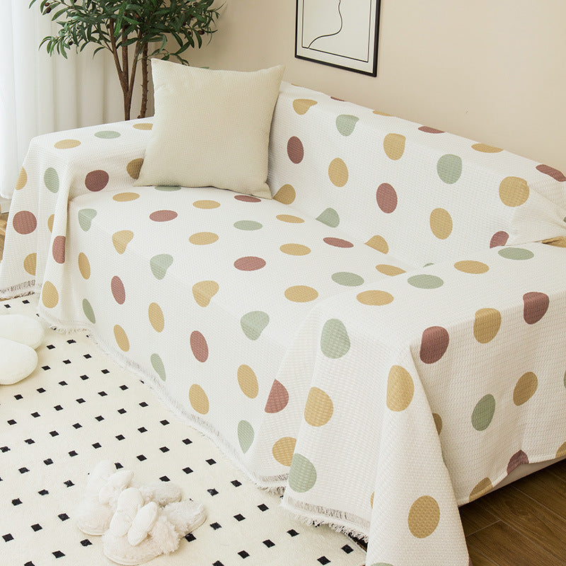 Soft Plush Bunny Pattern Throw Blanket