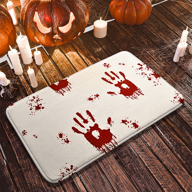 Halloween-Themed Decorative Bath Mat