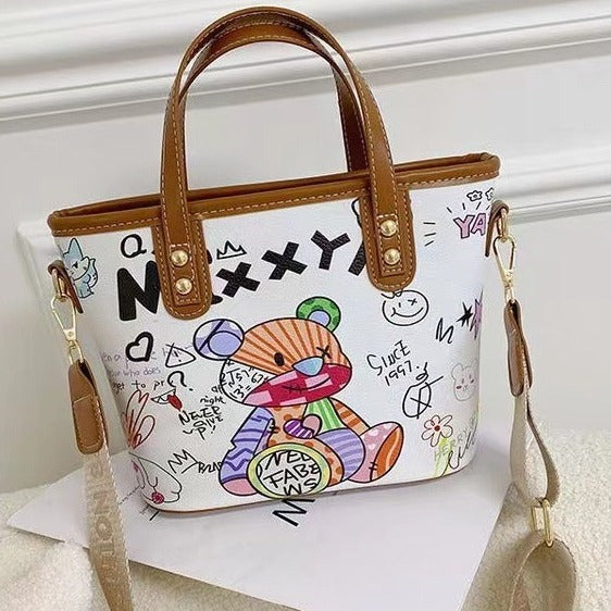 Creative Handbag in Colorful Art Style Bowlift