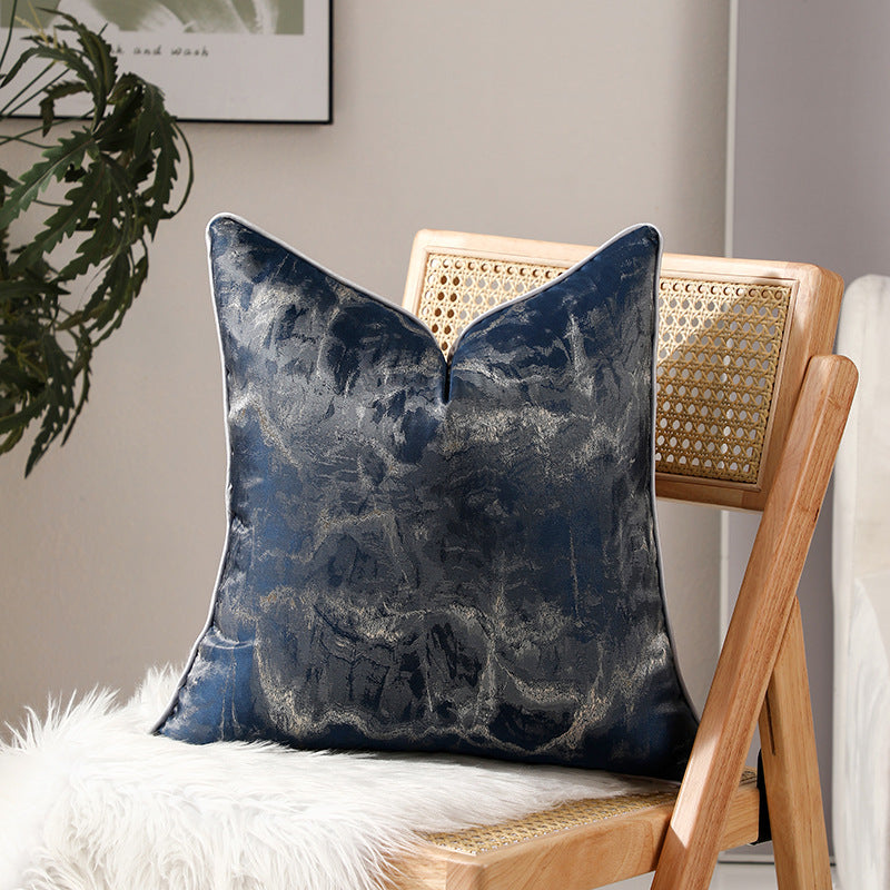 Textured Abstract Pattern Throw Pillow
