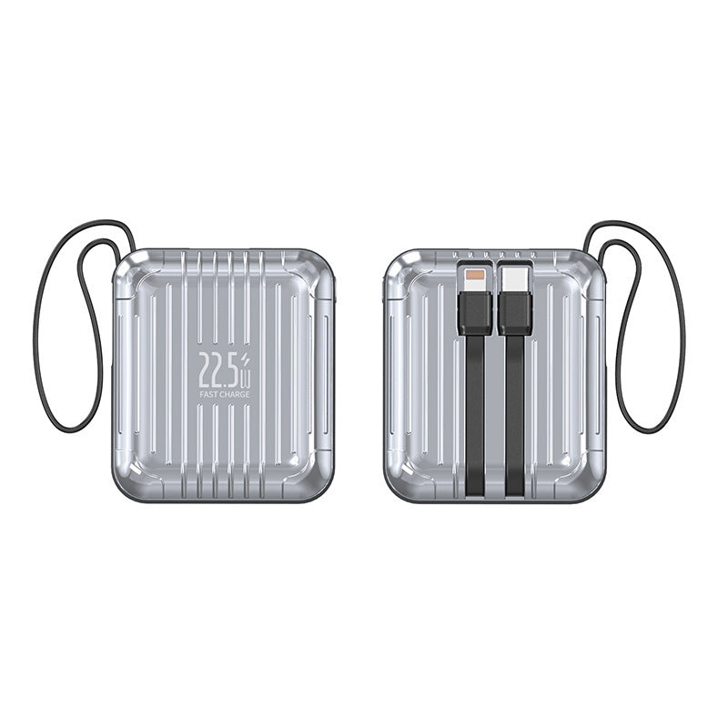 Portable power bank with innovative fast charging function and ergonomic design Bowlift