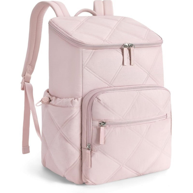 Portrait-format city backpack with multifunctional compartments Bowlift