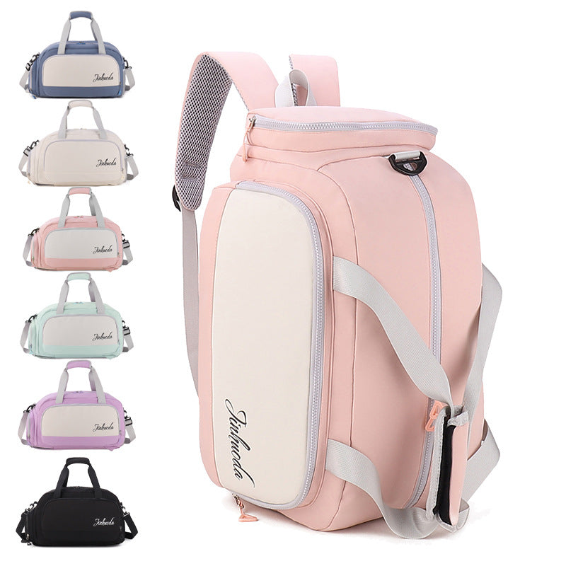 Sporty Travel Bag With Spacious Main Compartment And Practical Side Pockets Bowlift