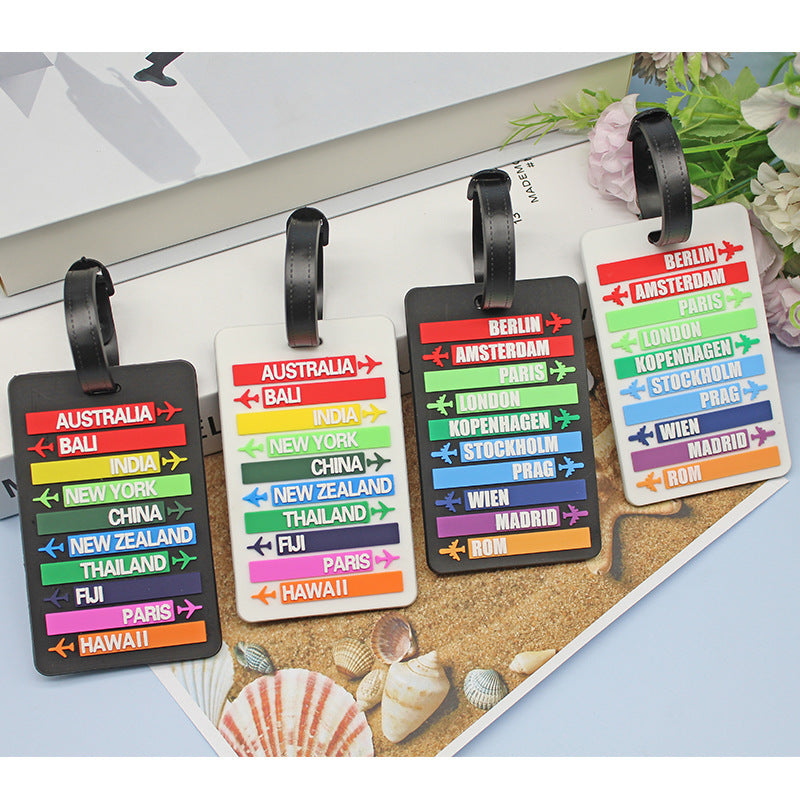 Unisex Travel Luggage Tag Bowlift