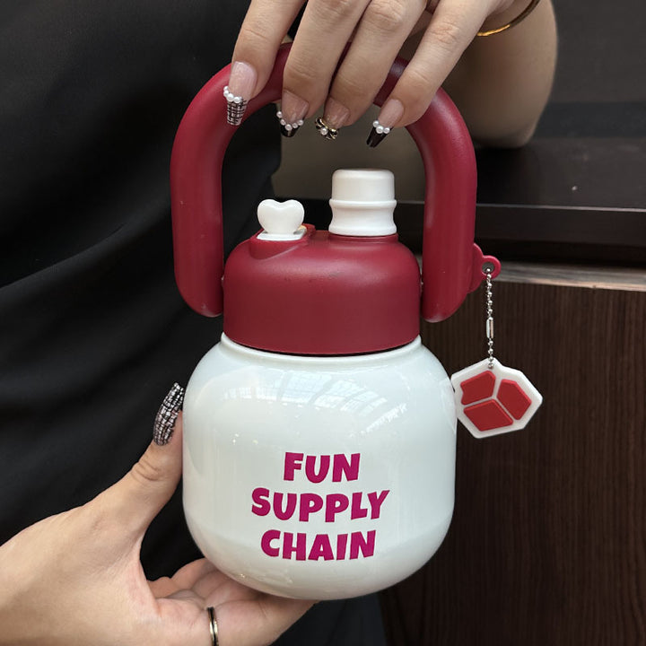 Women Sports Insulated Bottle with Creative Designs Bowlift