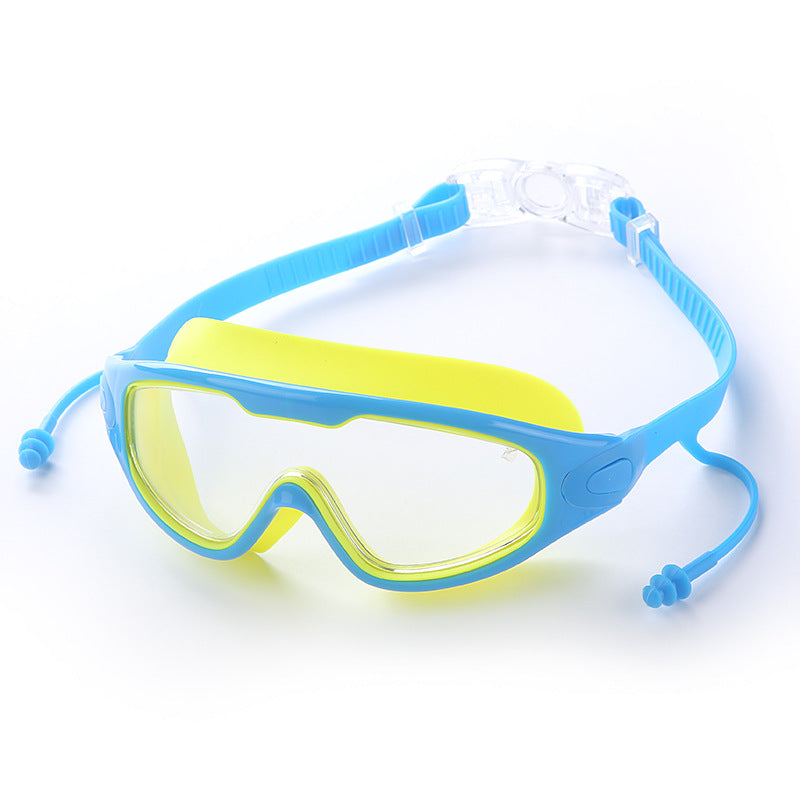 Water-Resistant Swim Goggles Bowlift
