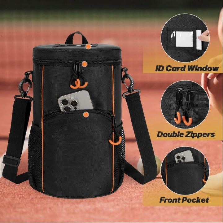 Insulated sports bag with water bottle compartment Bowlift