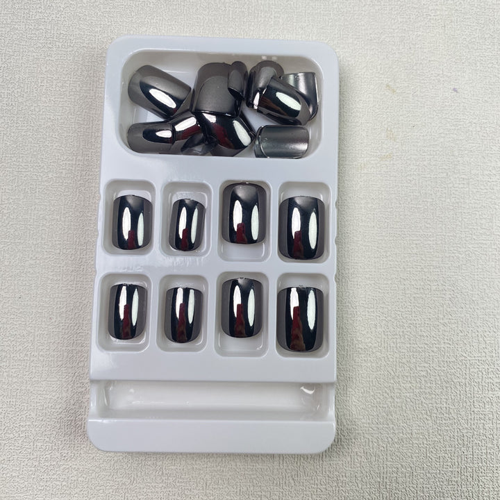 Premium Glossy Press-On Nail Set Bowlift