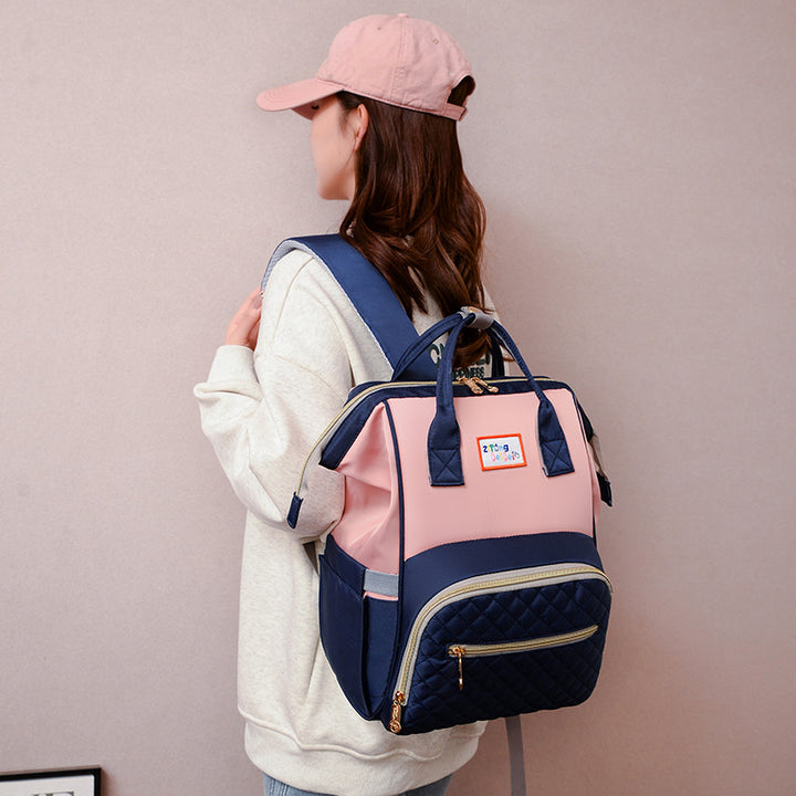 Stylish Quilted Backpack Bowlift