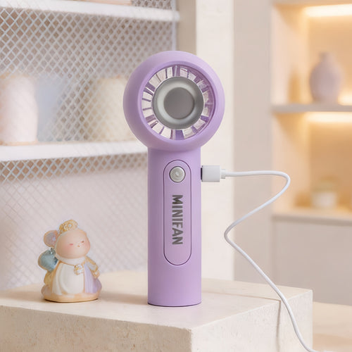 Women Portable USB Mini Fan with Innovative Design Bowlift