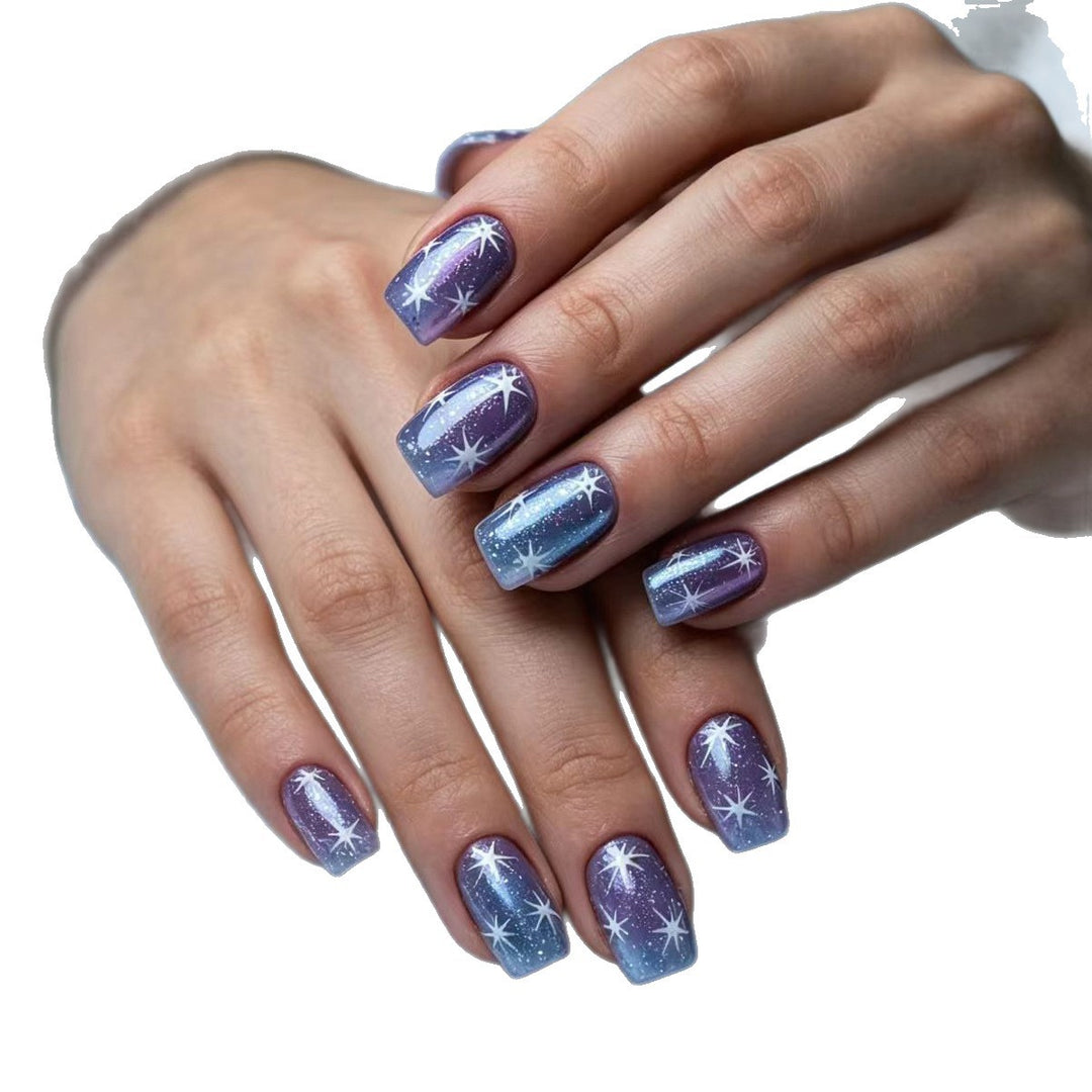 Cosmic Starry Nail Art Bowlift