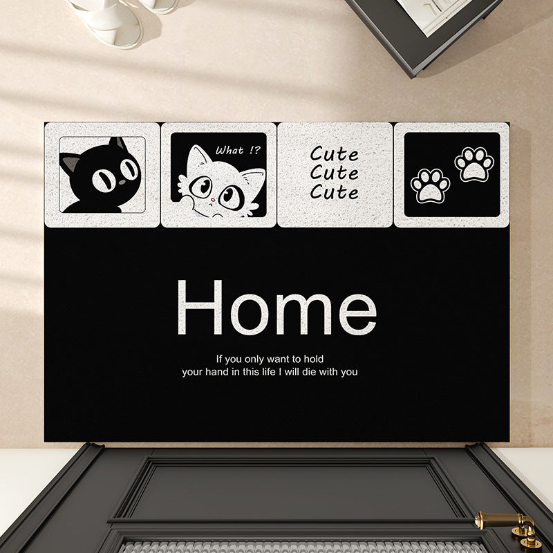 Cartoon-Themed Decorative Door Mat