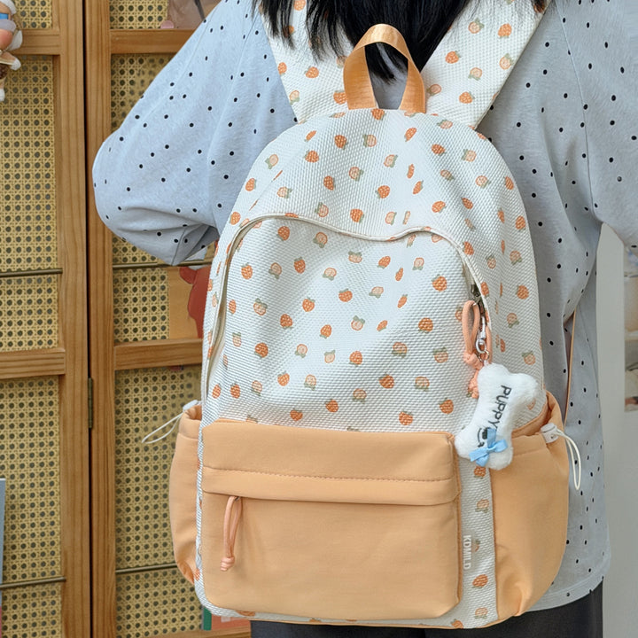 Cute Patterned School Backpack Bowlift