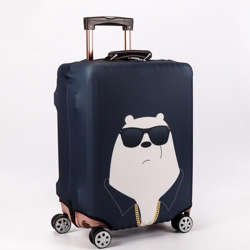 Patterned Hard Shell Luggage Bowlift
