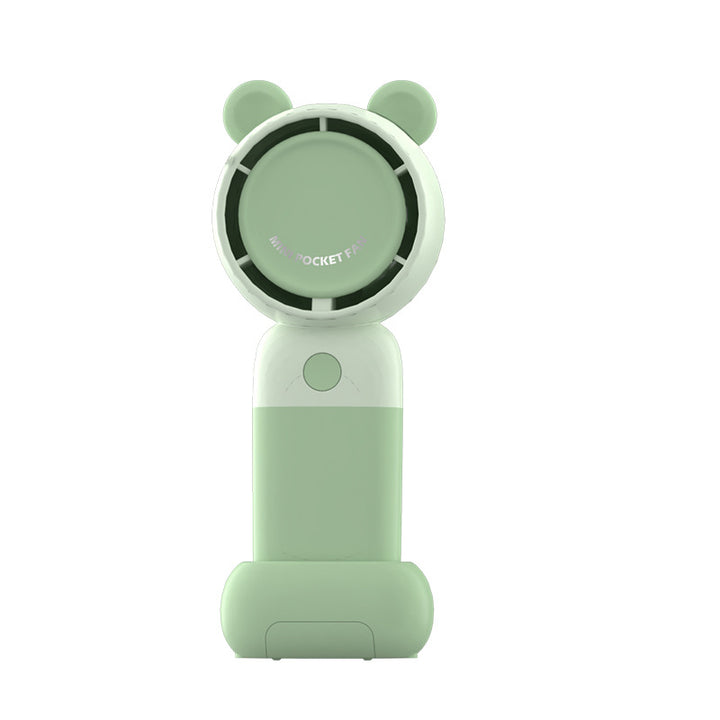 Ladies Portable Mini Fan in Cute Animal Design Bowlift