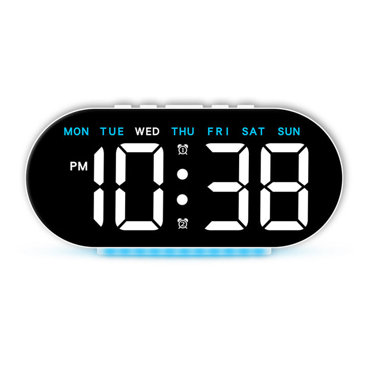 Digital Multi-Function Alarm Clock with Large Digits Bowlift