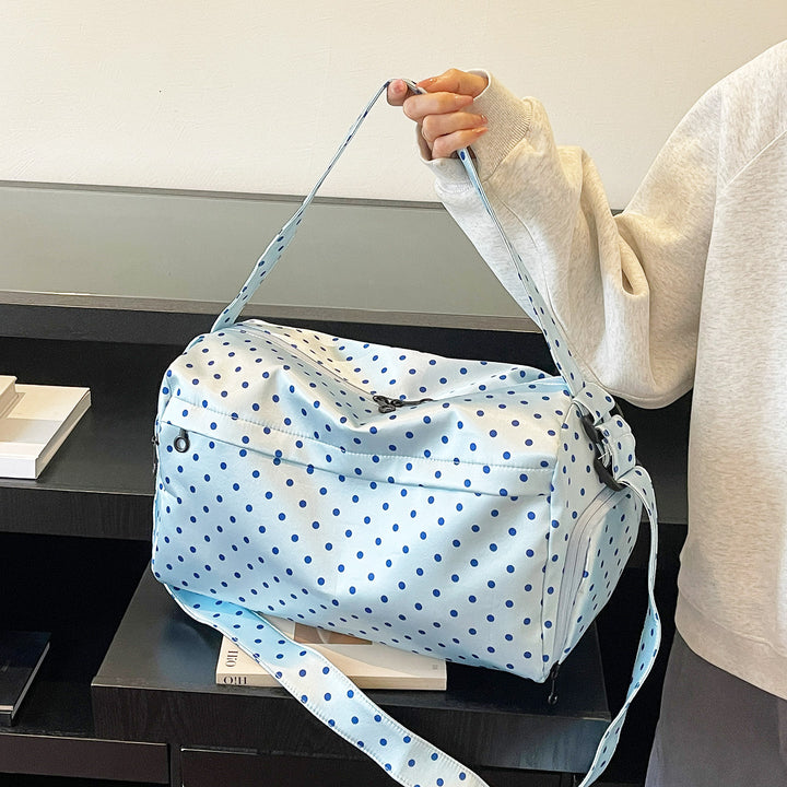 Polka Dot Gym Duffel Bag Bowlift