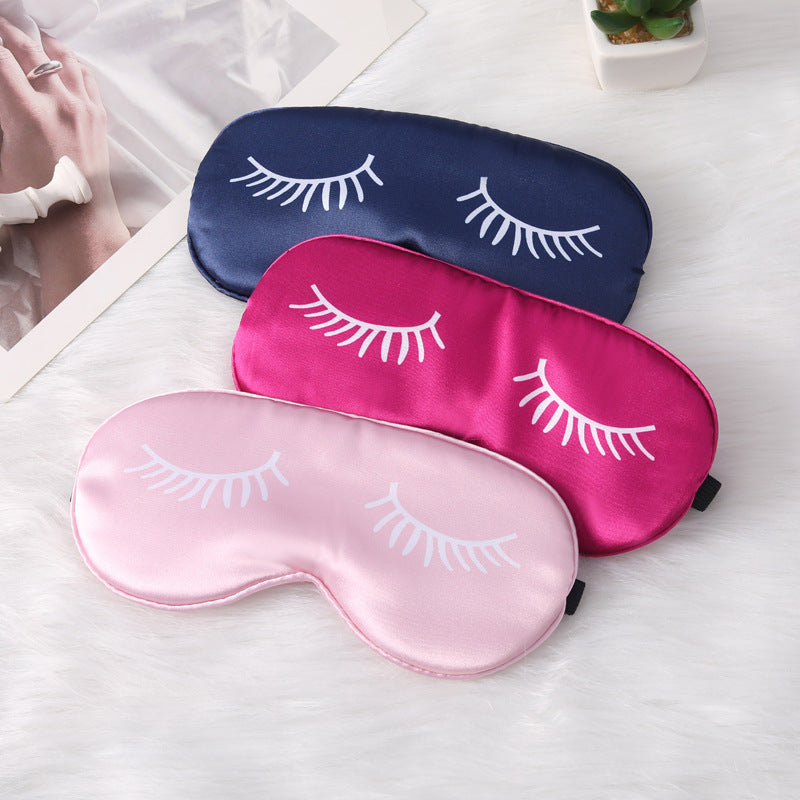 Women's nano silk eye mask with soft padded interior lining and elastic headband Bowlift