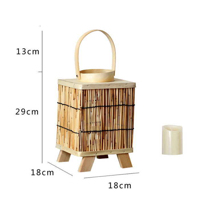 Artificial Rattan Lantern Bowlift