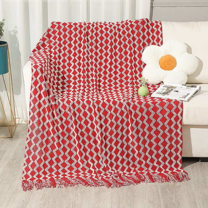 Ladies decorative throw blanket Bowlift